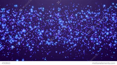 Loopable Blue Glitter And Sparkles Stock Animation 490860