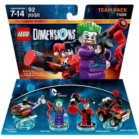 Lego Dimensions The Joker And Harley Quinn Team Pack Stash Games