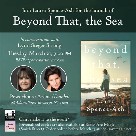 Join Beyond That The Sea Laura Spence Ash On Book Tour