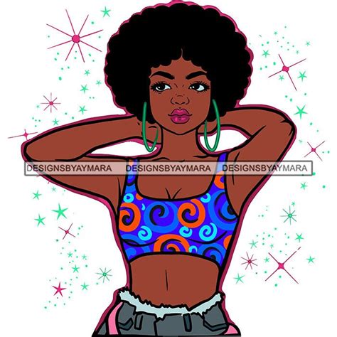 Afro Black Girl Art Black Woman Melanin Pride Dope Goddess Etsy