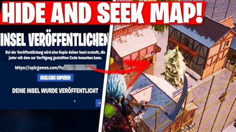Type your code to the opened up tab and push enter button. HIDE AND SEEK MAP mit DOWNLOAD CODE! | Fortnite ...