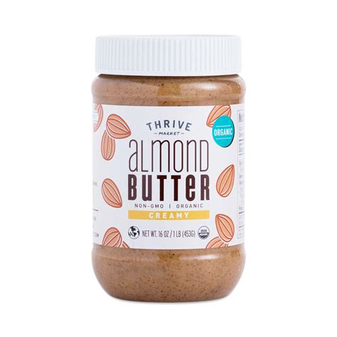 Organic Creamy Almond Butter Thrive Market
