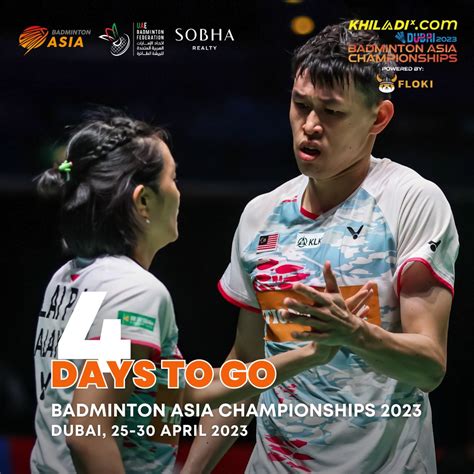 Badminton Asia On Twitter More Days To Go Tan Kian Meng Lai Pei Jing Is Ready To