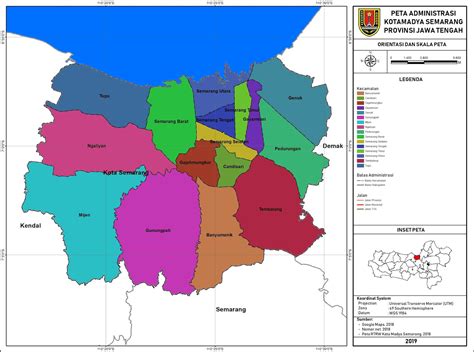 Peta Kota Semarang Gambaran