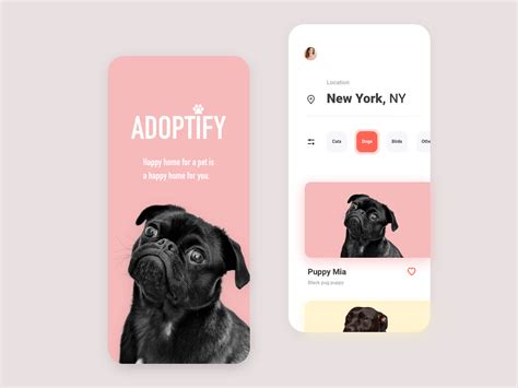 Pet Adoption App By Andreas Kruszakin Liboska On Dribbble