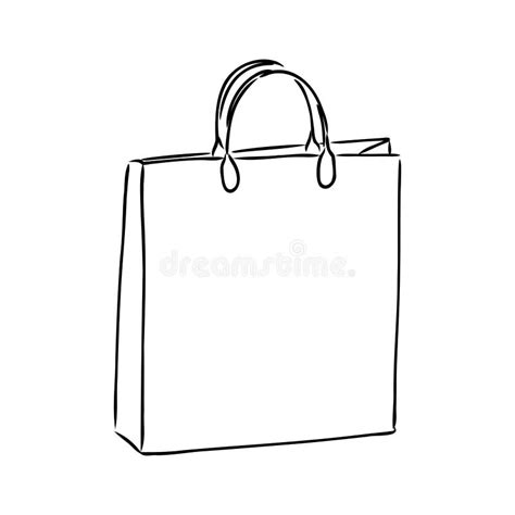 Vector Illustration Of A Plastic Bag Plastic Bag Vector Stock Vector
