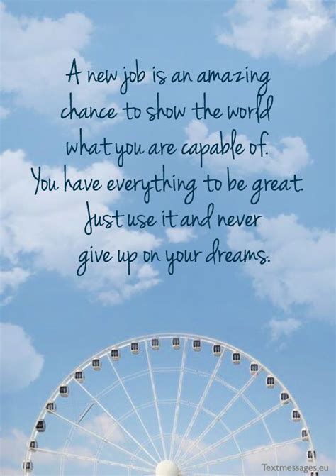 Top 50 Good Luck For New Job Quotes And New Job Wishes Good Luck