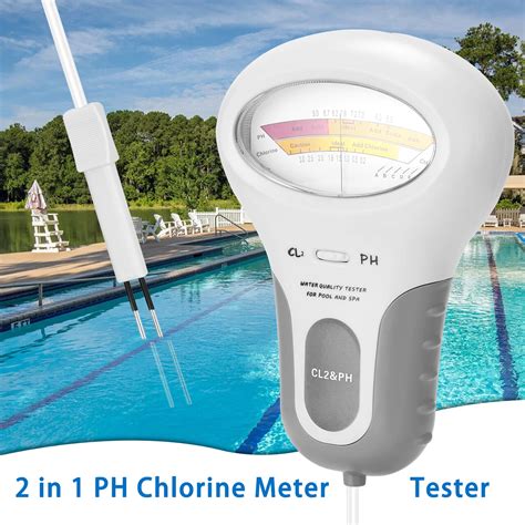Kkmoon In Ph Chloor Meter Tester Pc Ph Tester Chloor Water