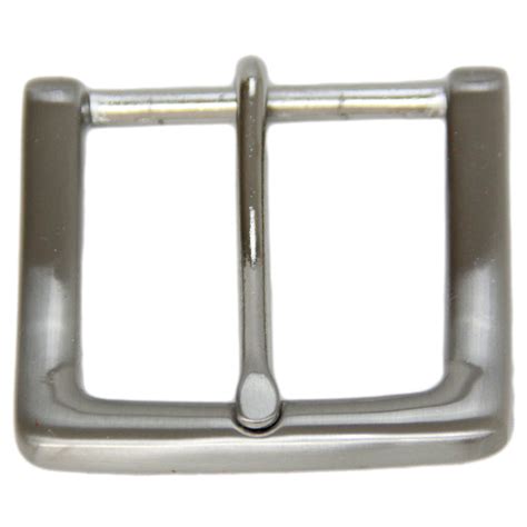 Large Square Replacement Belt Buckle For 1 12 Inch Width Brushed