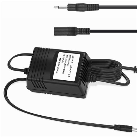 fite on 6v ac ac adapter compatible with model mka 410601000 class 2 transformer power supply