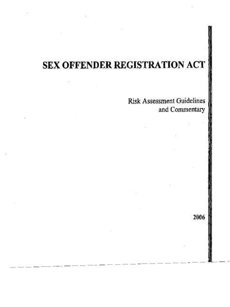 sex offender guidelines pdf united states federal sentencing guidelines sex offender