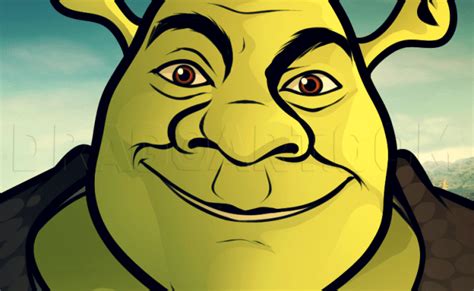 How To Draw Shrek Really Easy Drawing Tutorial Drawing Tutorial Easy