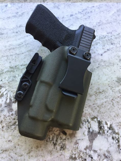 New Iwb Holster Glock 19 With Streamlight Tlr 1 Etsy