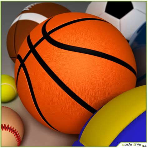 3d Sports Balls