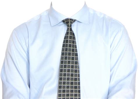 Full Length Formal Shirt With Tie Png Image For Free Download