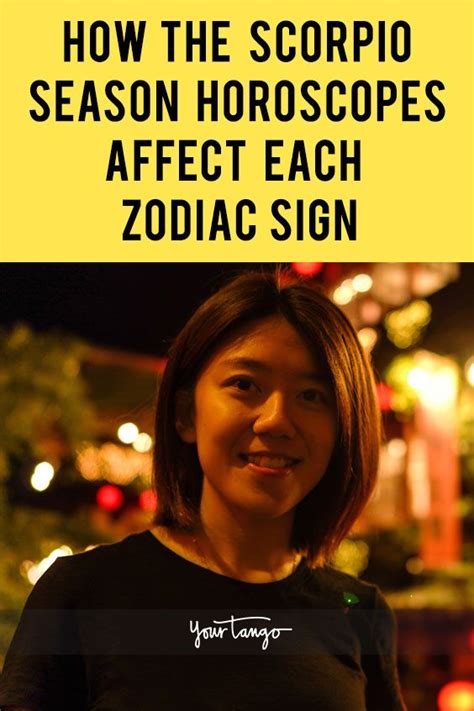 How The Scorpio Season Horoscopes Affect Each Zodiac Sign Scorpio