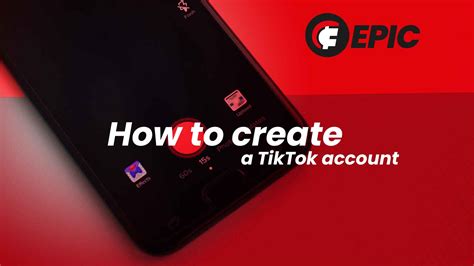 How To Create A Tik Tok Account