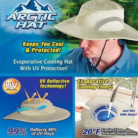 Artic Hat Evaporative Cooling Hat With Uv Protection Shopee Philippines