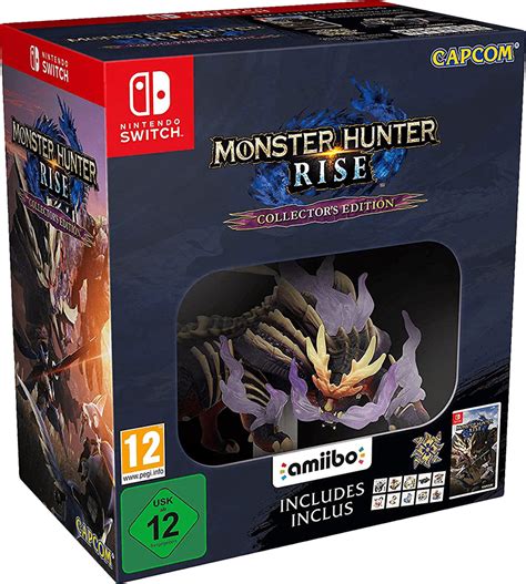 Nintendo 3ds console black monster hunter tri 3g boxed japan system us seller. Monster Hunter: Rise - Collector's Edition (NS / Switch ...