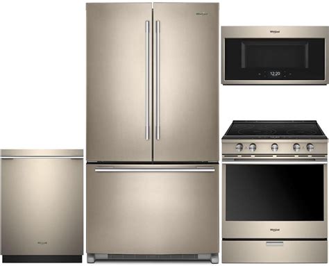 Whirlpool 940983 Sunset Bronze Kitchen Appliance Packages Appliances