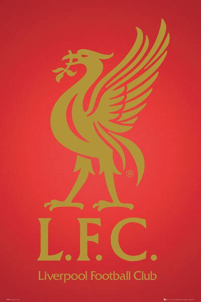 Poster Liverpool Club Crest 2013 Wall Art Ts And Merchandise