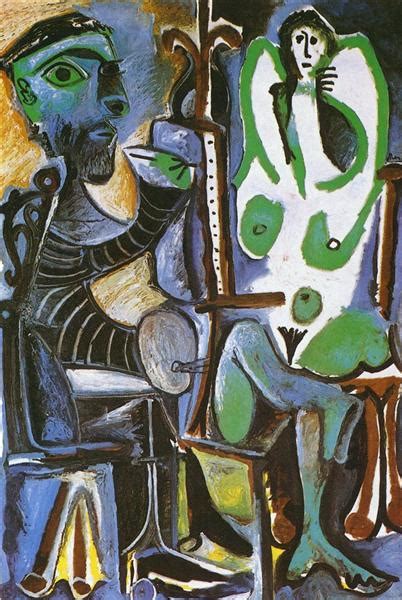 Painter And His Model 1963 Pablo Picasso