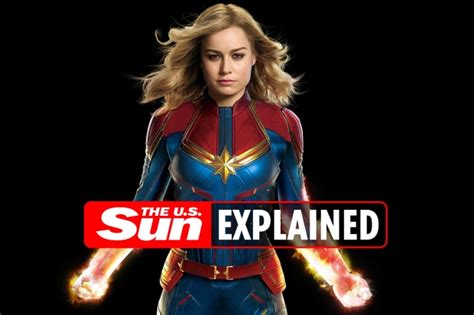 Is Brie Larson Being Replaced As Captain Marvel The Us Sun