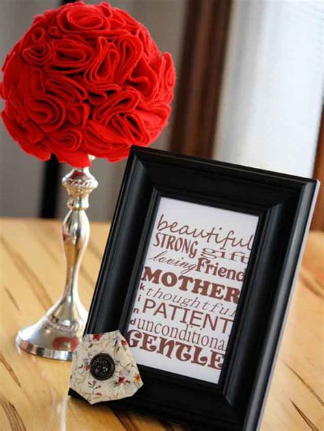 Gift ideas for mom on wedding day. DIY: 28 GIft Ideas For Mother's Day