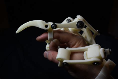 3d Printed Exoskeleton Hand 3d Forms