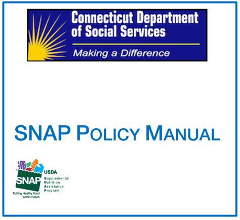 Ct Snap Policy Manual