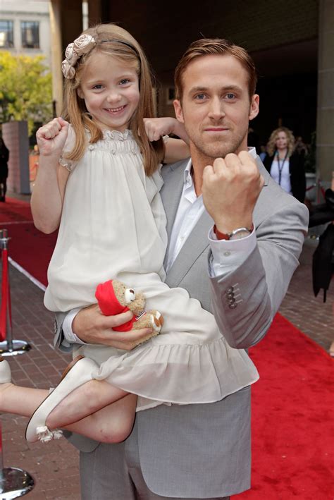 Ryan Gosling Goofed Around With His Onscreen Daughter Faith Wladyka