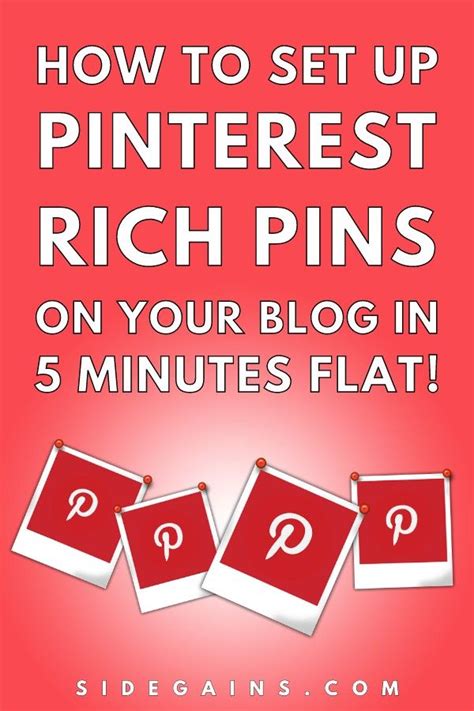 How To Enable Rich Pins For Articles In Wordpress Pinterest Marketing