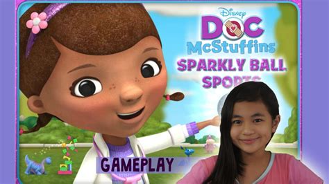 Doc Mcstuffins Sparkly Ball Sports Gameplay Youtube