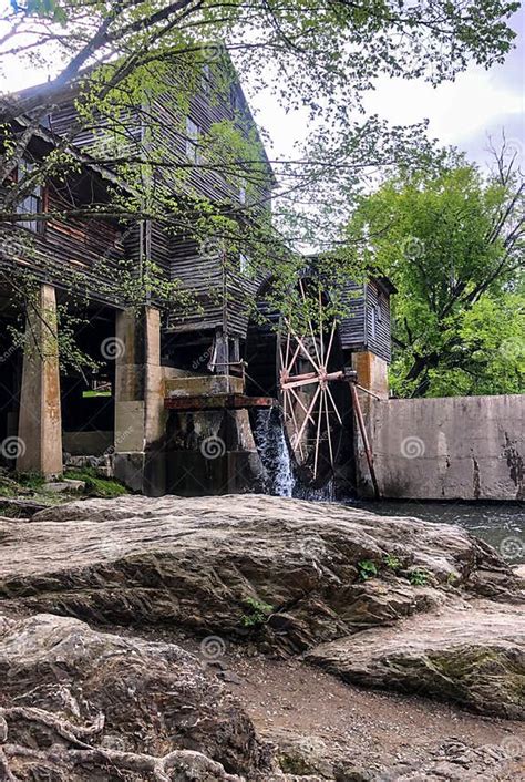 Old Grist Mill In Pigeon Forge Tennessee Stock Photo Image Of Grist