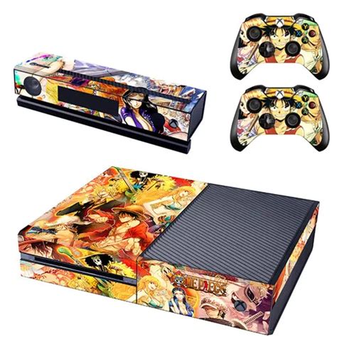 Anime One Piece Skin Sticker Decal For Microsoft Xbox One Console And