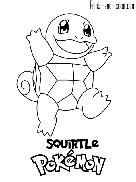 Get your free printable pokemon coloring pages at allkidsnetwork.com. Pokemon coloring pages | Print and Color.com