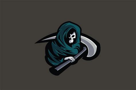 Download Grim Reaper Esport Mascot Vector Art Choose From Over A
