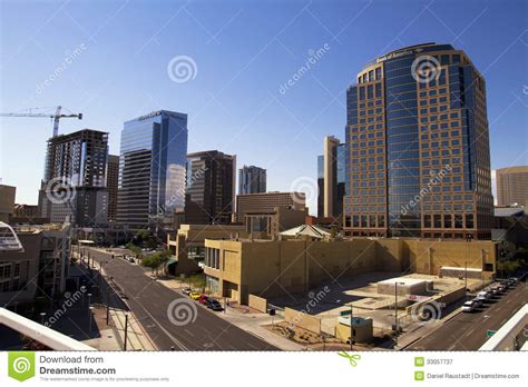 Downtown Buildings Of Phoenix Arizona Editorial Photography Image Of