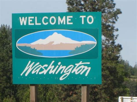 Washington Welcome Signs 4 All 50 States Pinterest
