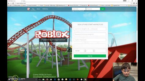 How To Sign Up To Roblox Youtube