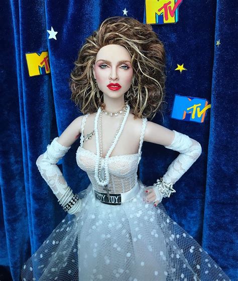 Madonna Like A Virgin Doll From The Mtv Vmas Cyguy Dolls Flickr