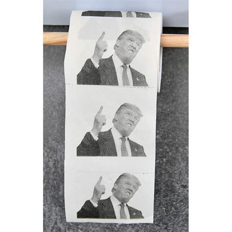 Donald Trump Kiss Prank Funny Joke Toilet Paper 2 Rolls The Warehouse