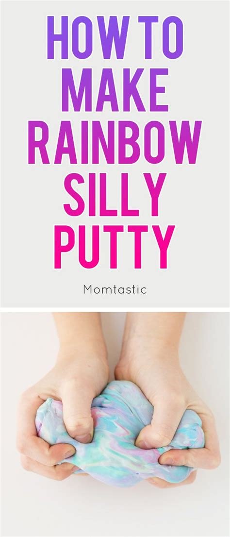 How To Make Silly Putty Step By Step Instructions Silly Putty