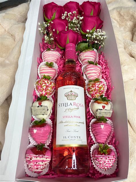 Rose And Wine Box 20x7x4 Box Only Bulk Pricing Etsy