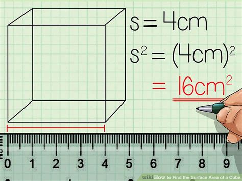 2 Easy Ways To Find The Surface Area Of A Cube Wikihow