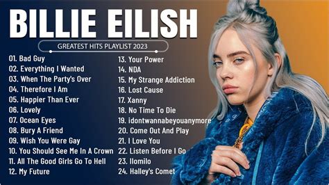 Billie Eilish Greatest Hits Full Album Best Songs Collection YouTube