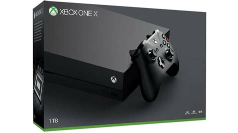 Microsoft Xbox One X 1tb Console Is Back At Its Black
