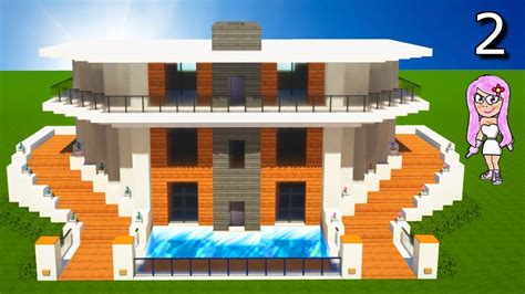 Casa Moderna En Minecraftc Mo Hacer Y Decorarparte Youtube