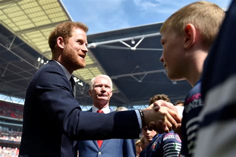 Prince Harry At Rugby League Challenge Final Pictures 2019 Popsugar