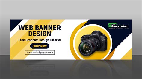 How To Create Banner In Photoshop Youtube